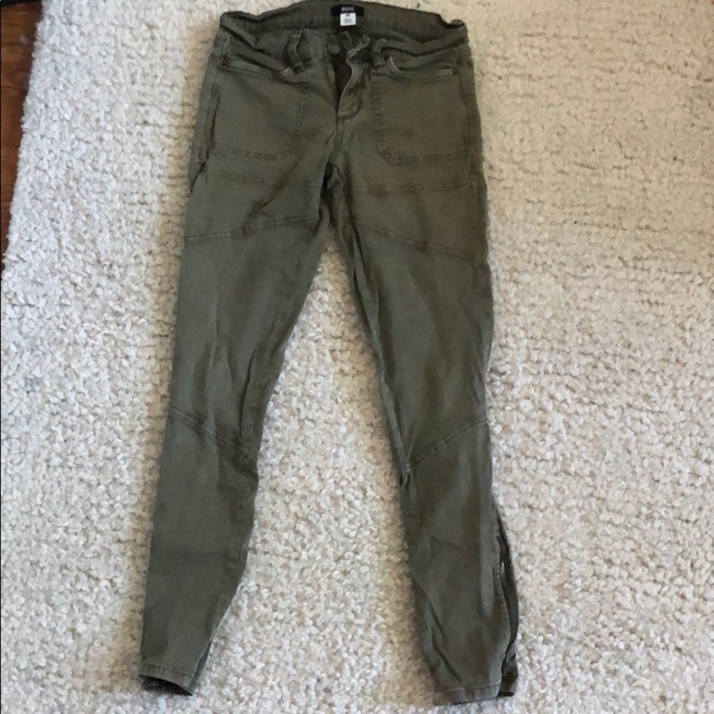 BDG dark green army style pants